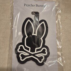 Psycho Bunny luggage tags